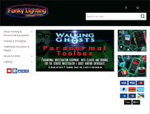 Tablet Screenshot of funkylighting.com